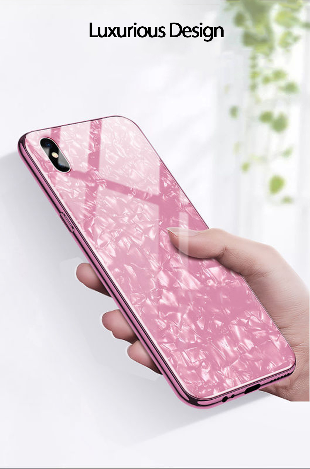 Luxury Marble Tempered Glass Case Cover For Apple iPhone X XS XR Max 10